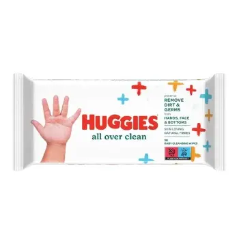 huggies all over clean baby wet wipes 56 pieces gentle wipes sri lanka