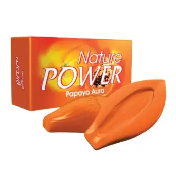 papaya aura soap 125g skin whitening brightening soap sri lanka
