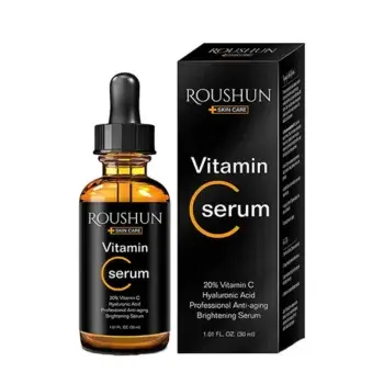 roushun vitamin c serum 30ml brightening anti-aging skin care sri lanka