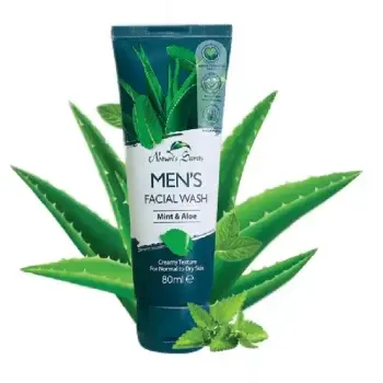 natures secrets mens face wash mint aloe 100ml sri lanka men facial cleanser