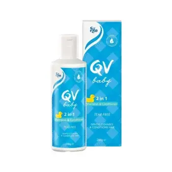 EgoQVBaby2In1Shampoo ConditionerTear FreeGentleCleanses ConditionsHair200g.webp