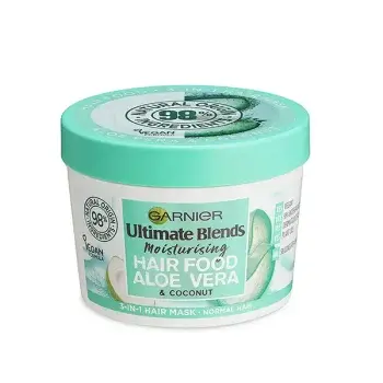 Garnier Ultimate Blends Hair Food Aloe Vera 3 in 1 Normal Hair Mask Treatment 390ml Sri Lanka.webp