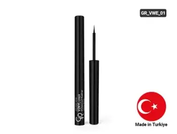 Golden Rose Vinyl Liner Waterproof Eyeliner Glossy Black TURKIYE 8691190965778 GRVWE 01.webp