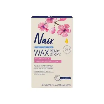 NairNaturalWaxStripsForBody Legs40Strips.webp
