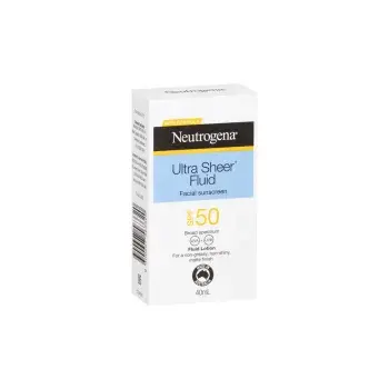 NeutrogenaUltraSheerFluidSPF50FacialSunscreen40mlSideView.webp