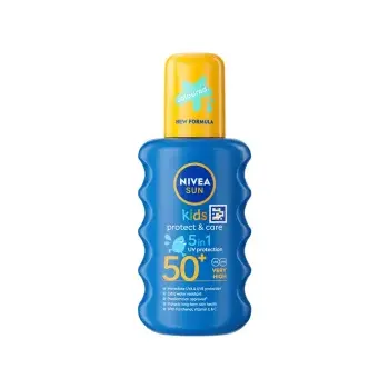 NiveaKidsProtect CareColouredSpraySuncreamSPF50 200ml.webp
