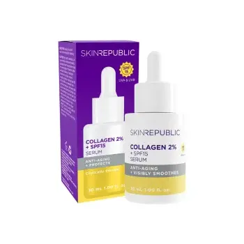SkinRepublicCollagen2 SPF15SerumAnti Aging Protects30ml.webp